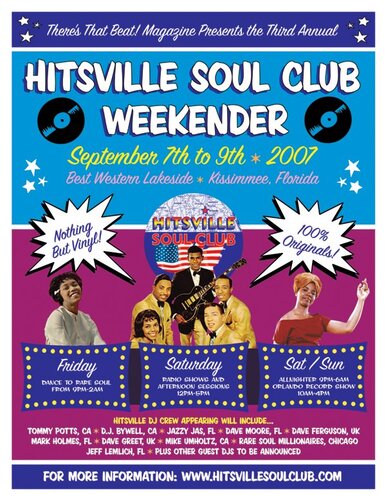 3rd hitsville international rare soul weekender