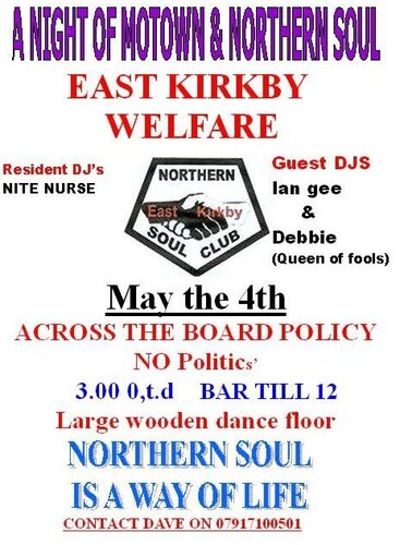 east kirkby miners welfare