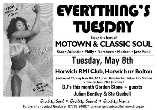 everything's tuesday, horwich rmi