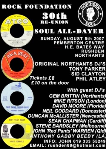 northern soul all-dayer - 5th august 2007