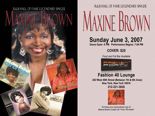 maxine live in new york go and see if your on holiday