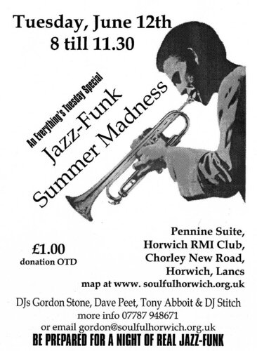 summer madness jazz funk @ everything's tuesday