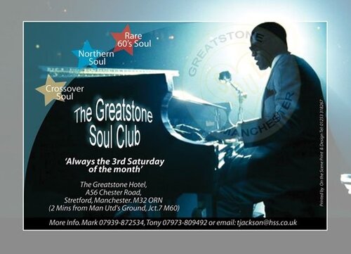 greatstone soul club. sat 21st july