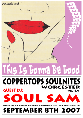 coppertops soulnites, worcester