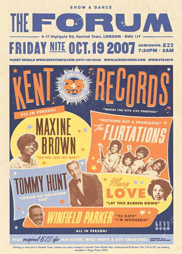 kent records 25 year anniversary - oct. 19, 2007