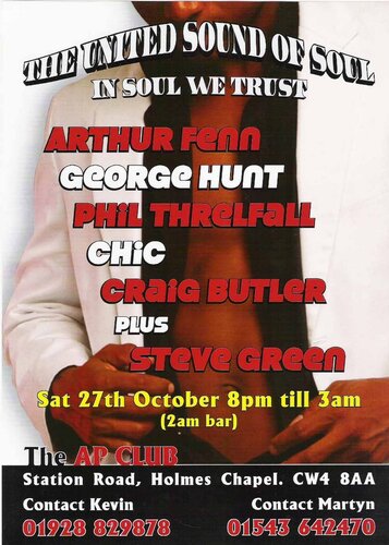 united sound of soul saturday oct 27th