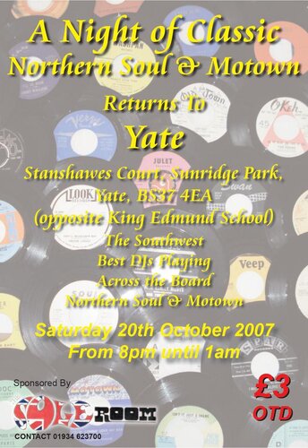 yate northern soul and motown night