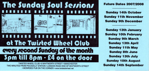 twisted wheel ** sunday soul sessions 