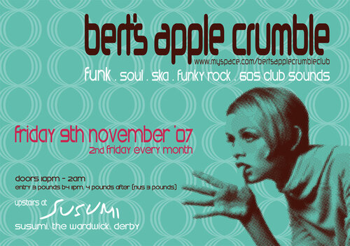 berts apple crumble - derby city centre