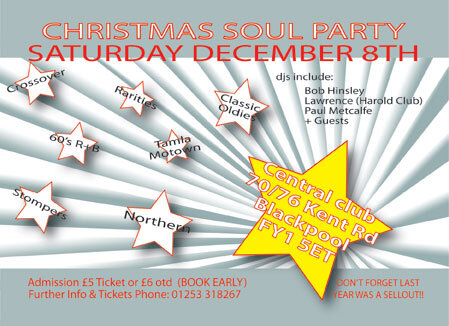 on the scene xmas soul party 8th dec 07