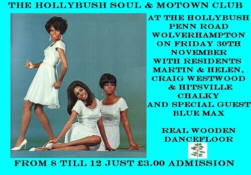 the hollybush soul club 30/11/07