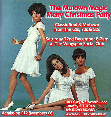 crawley - the magic motown merry christmas party