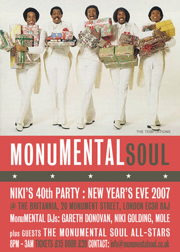 monumental soul new year's eve 2007
