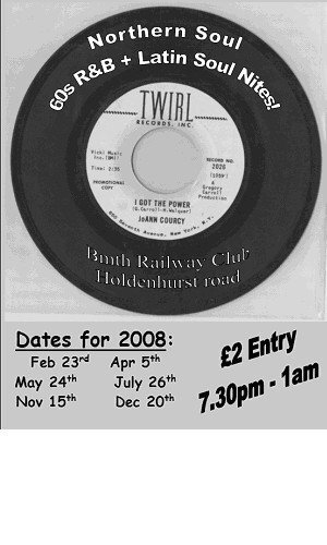 bmth railway club dates for 2008