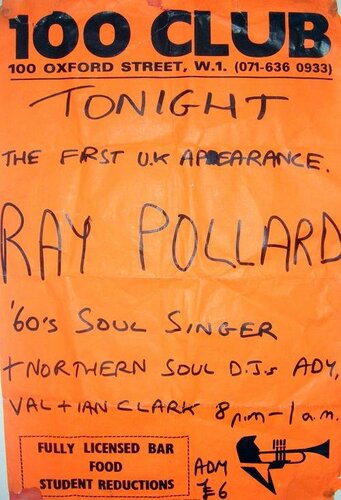 ray pollard at the 100 club