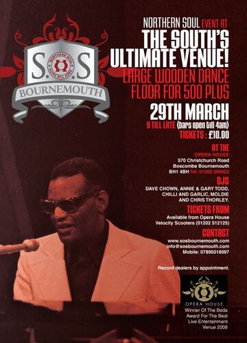 northern soul event bournemouth march 29th