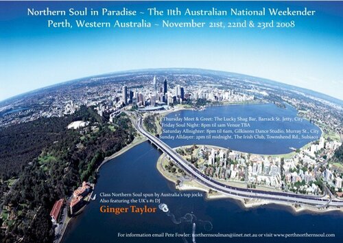 the 11th australian northern soul weekender ~ perth, western