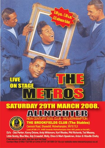 the metros live & wolverhampton allnighter march 29th 20