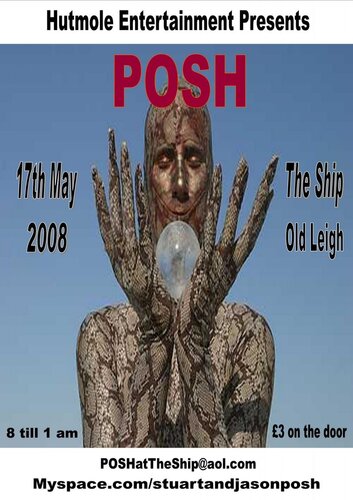 posh at the ship. 17th may. leigh-on-sea, eessex