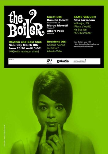 the boiler, barcelona 8th march