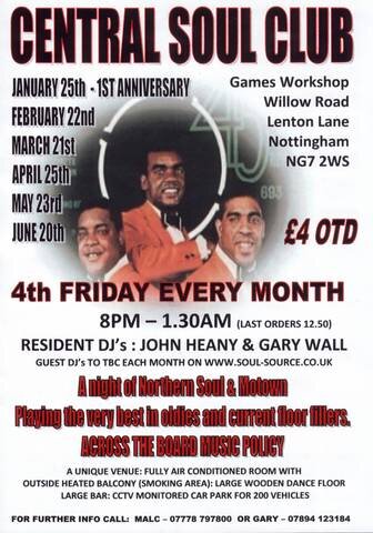 central soul club - this friday! 22nd feb
