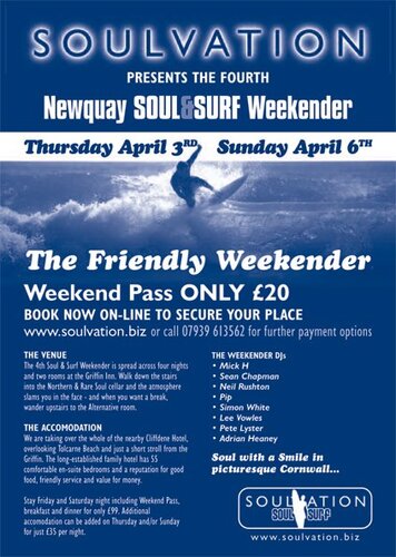 newquay soul & surf weekender