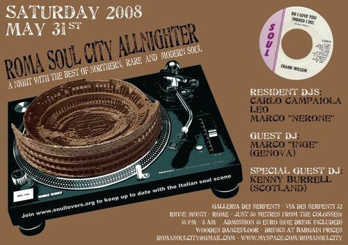 roma soul city allnighter - may 31 2008