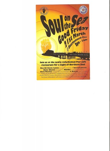 good friday bournemouth pier northern soul