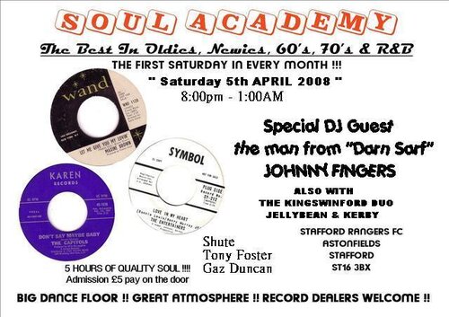 the soul academy - guest johnny fingers