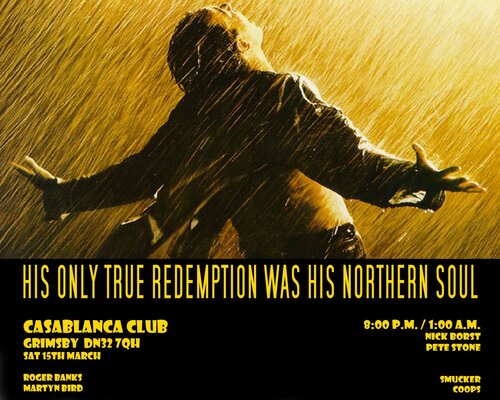 his only redemption was his northern soul