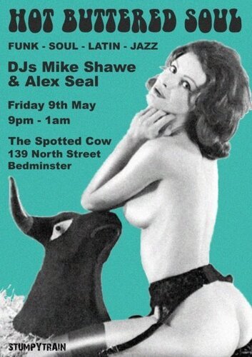 hot buttered soul play the spotted cow friday 9th may