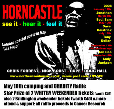 horncastle - may 10th + camping weekend