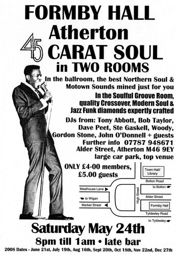 45 carat soul - formby hall atherton - may 24th