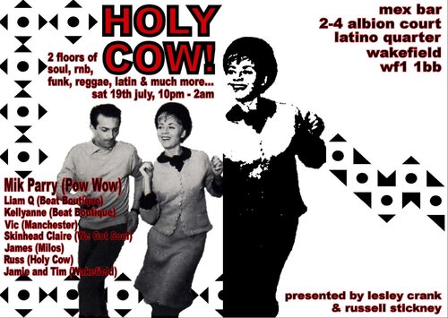holy cow! wakefield 19th july