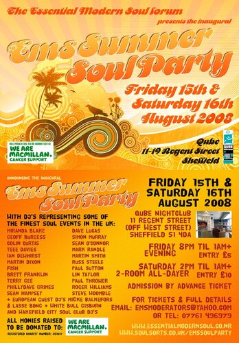 ems summer soul party 15th & 16th august 2008