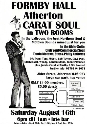 45 carat soul - formby hall atherton - aug 16th