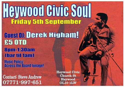 heywood civic soul friday 5th sept