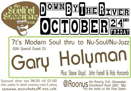soulful sessions, worcester: oct 24th