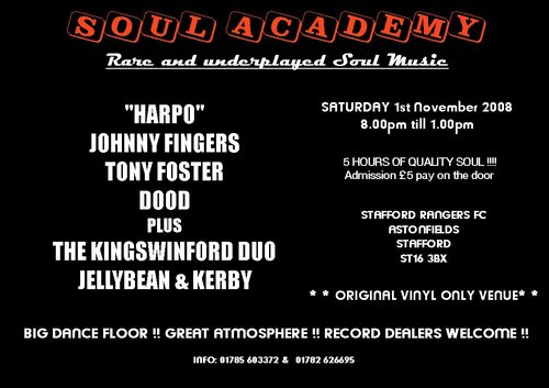 soul academy november 1st 2008