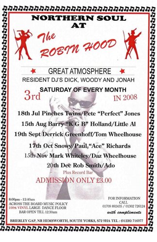 the robin hood soul night's - 3rd saturday of every mont