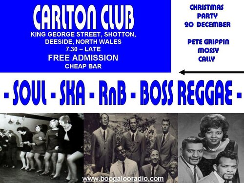 20th dec free event, carlton club, shotton deeside. soul r&a