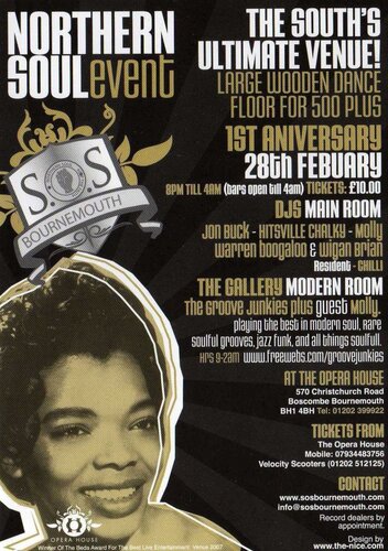 bournemouth northern soul event - the opera house