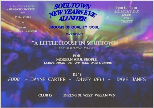 soultown new years eve all-niter