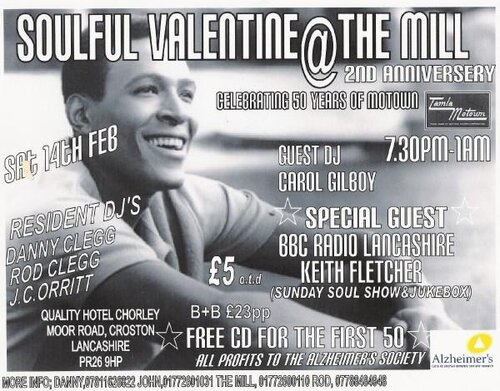 soulful valentines @ mill