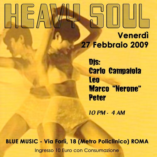 heavy soul - friday 27th february 2009 roma