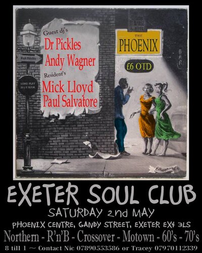 exeter soul club 2nd may