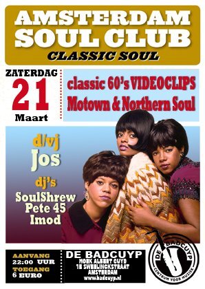 amsterdam soul club march 21st