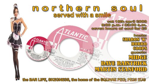 northern soul, served with a smile