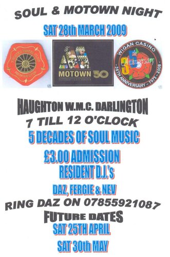 haughton wmc darlington - 28th march 2009