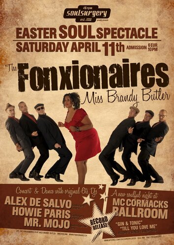 easter soul spectacle *the fonxionaires feat. miss brandy bu